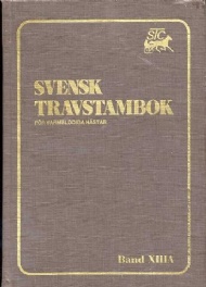 Sportboken - Svensk Travstambok fr varmblodiga hstar XIII a- b
